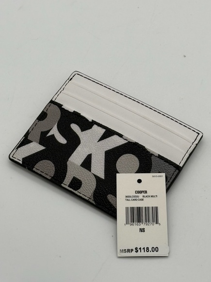 Retail $118 Michael Kors Cooper Signature Logo Tall Card Case*New with tags - Picture 4 of 4